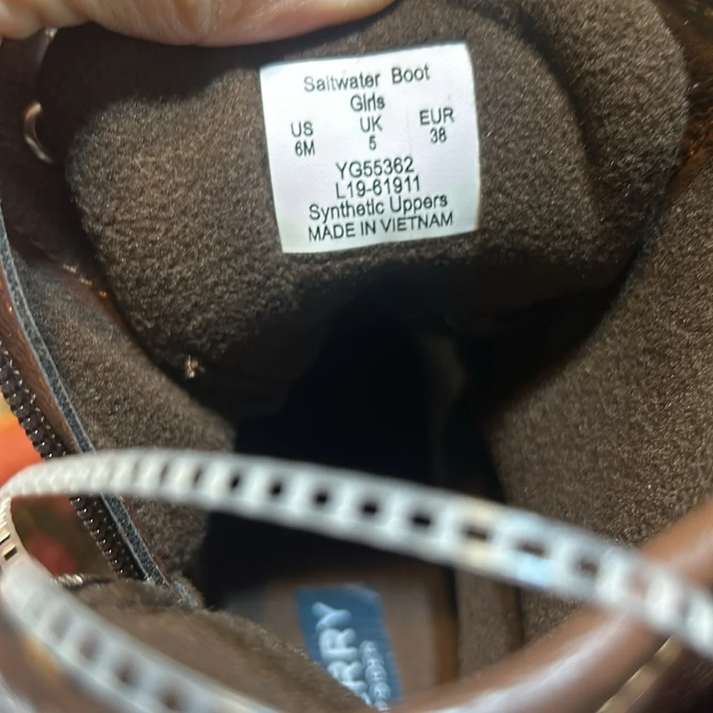 Sperry Saltwater Boots girls